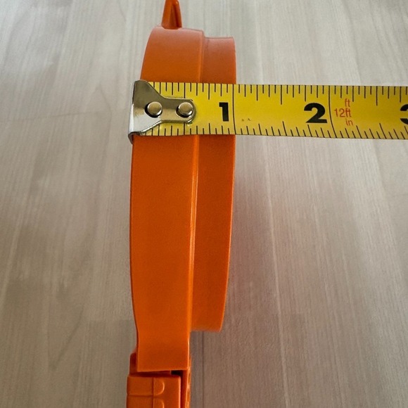 🧡 Vintage Tupperware Sift-It Paddle Hand-Held Sifter Harvest Orange USA EUC - Picture 5 of 7